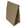 Bolsa en papel kraft sin cordón.