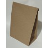 Bolsa en papel kraft sin cordón.