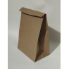 Bolsa en papel kraft sin cordón.