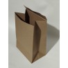 Bolsa en papel kraft sin cordón.